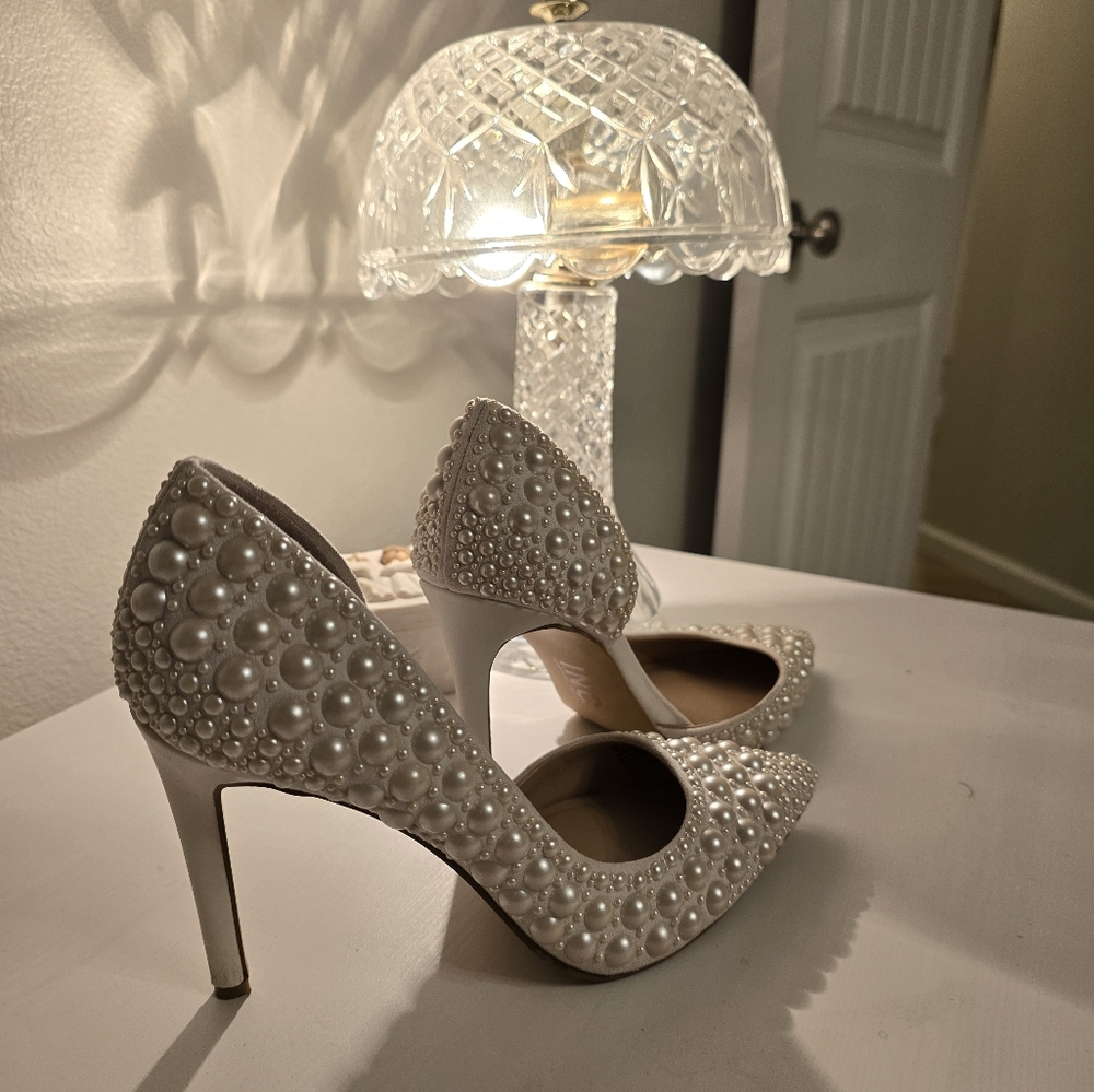 I.N.C. Pearl high heels